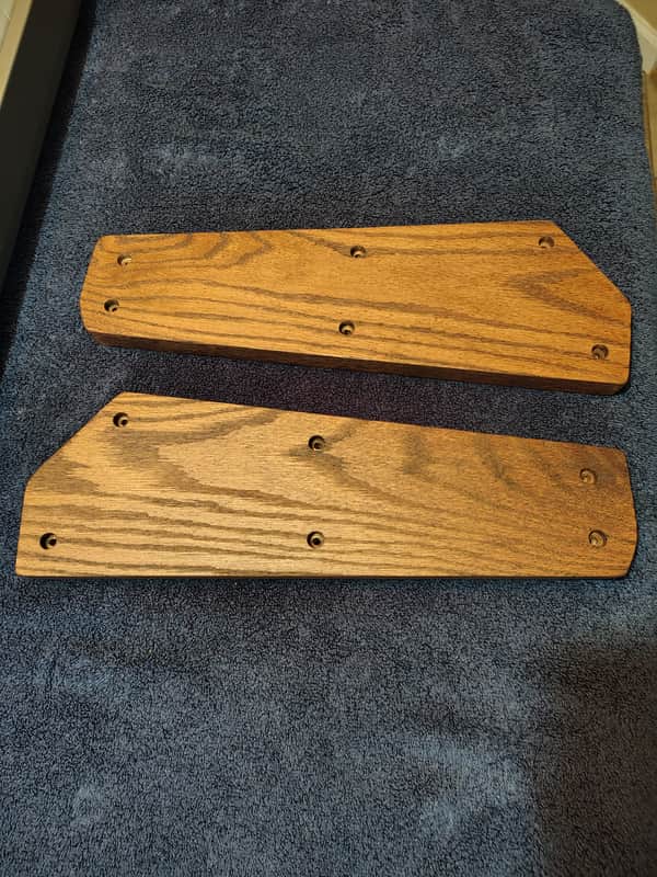 Custom Hardwood Side Panels for Yamaha Motif 8 Classic by niksGear image 1