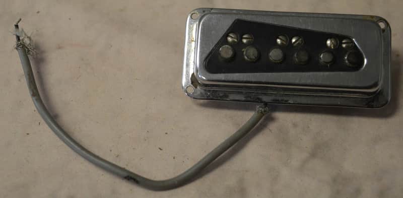 Vintage 1950's De Armond Pickup Chrome image 1