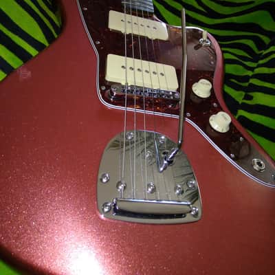 Custom Jazzmaster Tribute - Sparkling Burgundy Relic w/ Soul to Burn image 5