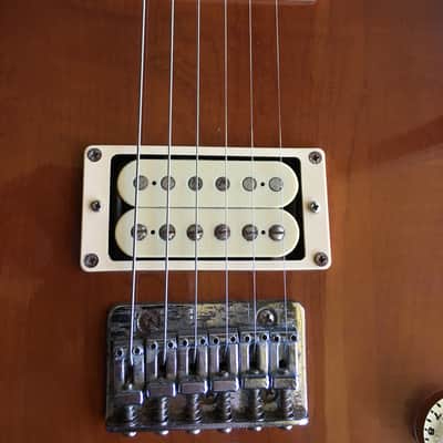 Vintage 1980's Hondo II Professional Electric Guitar & Gibson Bag DiMarzio Double Cream Pickups MIJ image 3