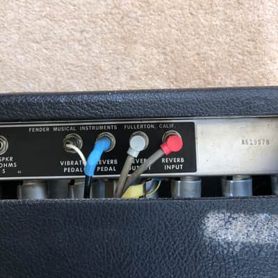 Vintage 1976 Fender Deluxe Reverb Amp image 14
