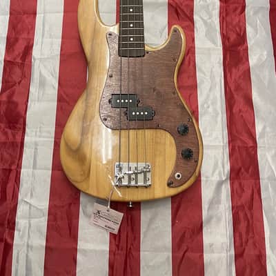 Handmade Bass Guitar Custom 2000’s Natural wood image 1