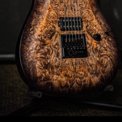 Kiesel AJ6E Andy James Crescent Signature 2021 Burled Maple image 2