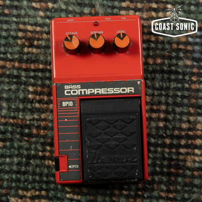Ibanez BP10 Bass Compressor 1980s - Red image 1