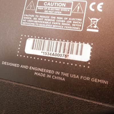 Gemini ES-10 10" Passive PA Speaker Pair used (brand new woofers) image 4