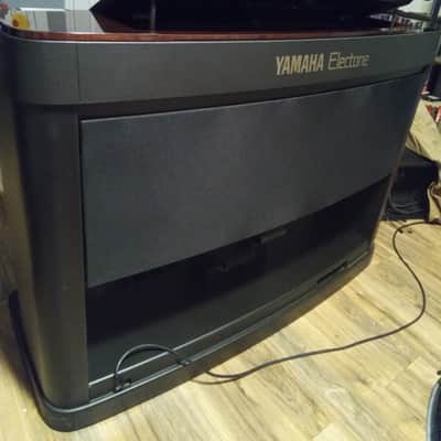 Yamaha Electone ELX-1 1994 Mahogany and Black image 7