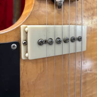 1961 Carvin SBG-3 Lefty - Natural w/ case - Left Handed image 5