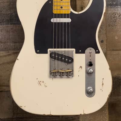 Nash T-52 Olympic White Medium Aging Guitar image 1