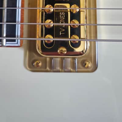 Gretsch White Falcon 6136T-59 Vintage Select Edition with Bigsby, Vintage White, Nitrocellulose Finish image 16
