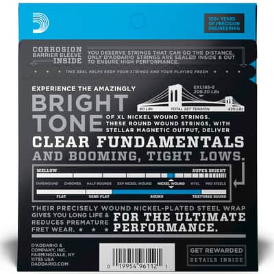 EXL165-5 D'Addario image 3