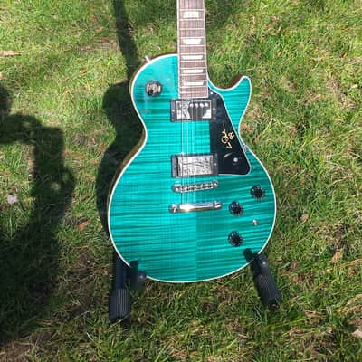 Gibson Les Paul Signature 2014 Caribbean Blue in Excellent Condition - STUNNING! image 5