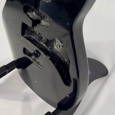 Unbranded Strat Style Electric Guitar Body - Black image 3