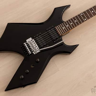 1989 BC Rich Warlock NJ Series Black w/ Floyd Rose, Japan image 1
