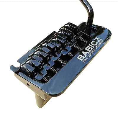 Babicz ORIGINAL SERIES FCH 2PT TREMOLO BRIDGE, 6 String, black image 3