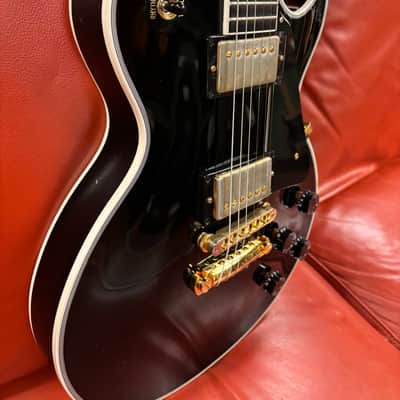 2020 Gibson Custom Shop Les Paul Custom Doyle Coils Ebony image 2