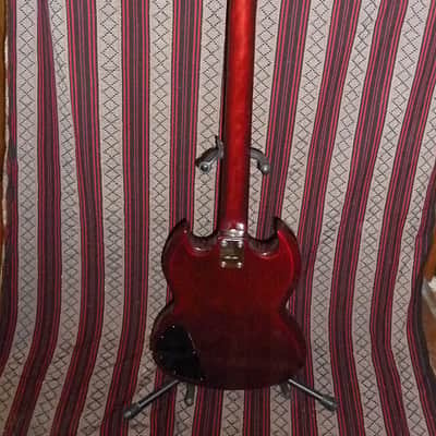 Greco EB-420 SG Bass 1974-75 Cherry Red FREE Shipping to the US. See note for more info image 6