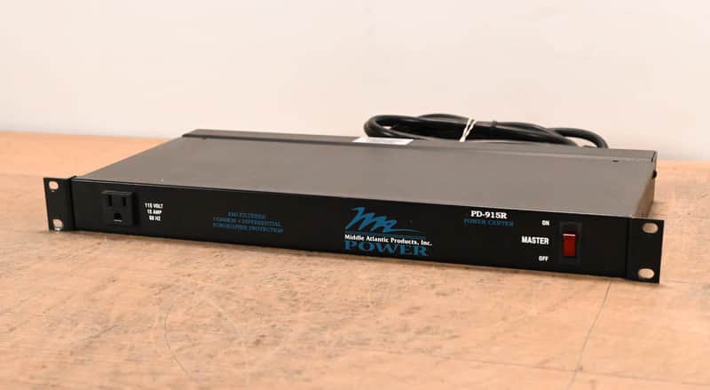 Middle Atlantic PD-915R 9-Outlet Rackmount Power Distribution Unit CG01PXG image 1