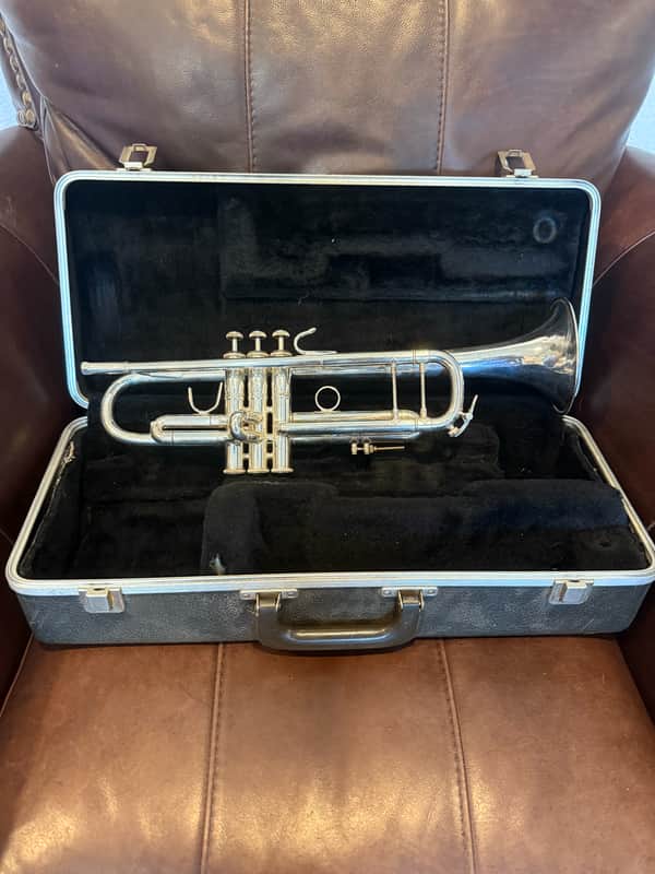 Bach 180S37 Stradivarius Series Bb Trumpet - Silver-Plated - with Case image 1
