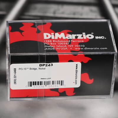 DiMarzio DP243 PG-13 - Nickel Mini Humbucker - Neck / Nickel image 2