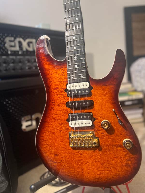 Ibanez AZ47P2K-DEB Premium 2025 - Present - Dragon Eye Burst image 1