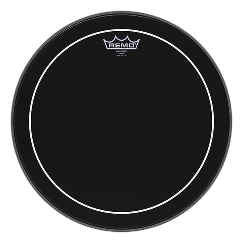 Remo Ebony Pinstripe 8" Drum Head image 1