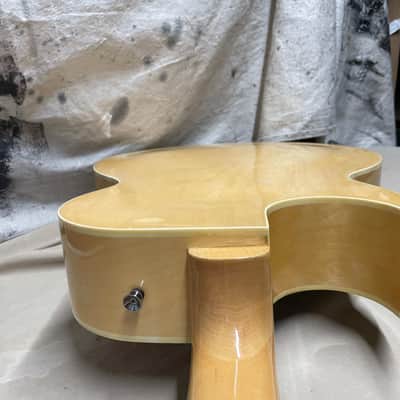 Glen Burton GE775-NT Chicago Hollowbody Archtop Jazz Box Guitar Natural image 19