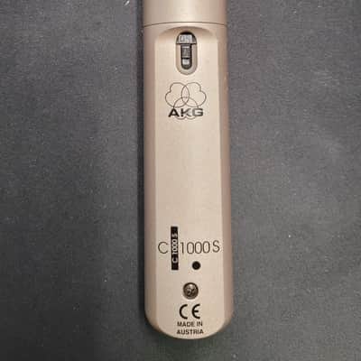 AKG C1000 S Small Diaphragm Multipattern Condenser Microphone | Reverb