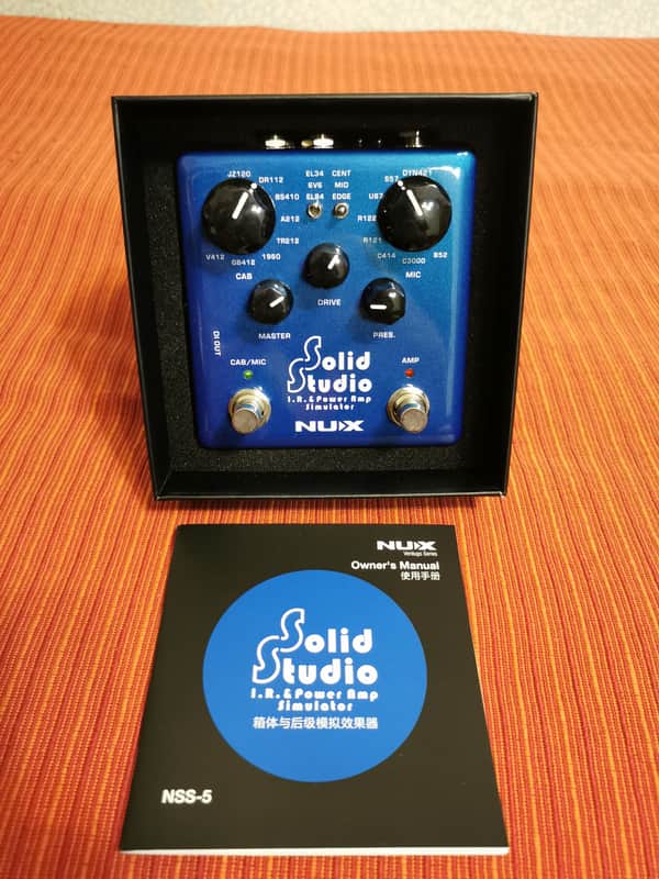 NuX NSS-5 Solid Studio - IR and Power Amp Simulator image 1