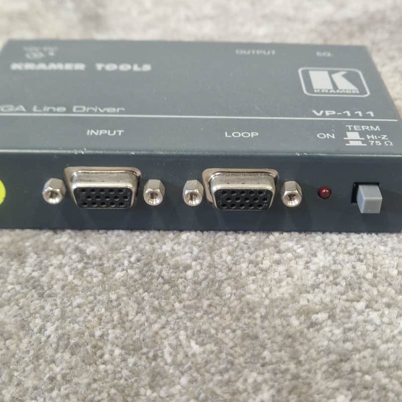 2010s Kramer Kramer VP-111 High-Resolution Video Distribution …