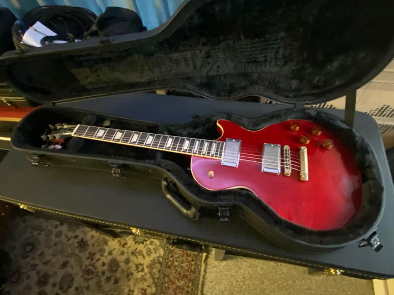 Gibson Aged Relic 70th Anniversary Les Paul Translucent Cherry VOS image 1