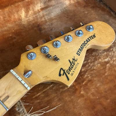 Vintage Fender Stratocaster Neck 1979 Maple w Hipshot Tuners image 2
