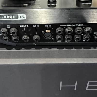 Line 6 Helix Floor w/ Mission SP-1 modded for Crybaby Toe Switch - BLACK image 5