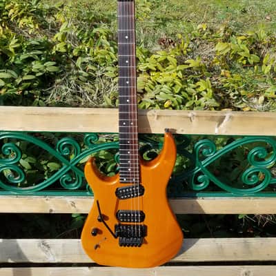 1995 HAMER USA Diablo LEFT HANDED Lefty - Transparent Amber image 8