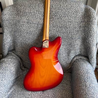 Fender American Ultra Jazzmaster with Maple Fretboard 2019 - Plasma Red Burst image 7