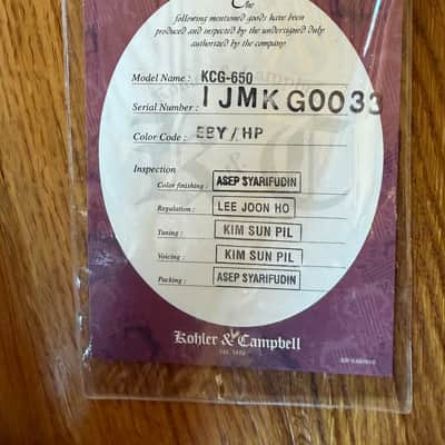 Kohler & Campbell KCG-650 6'5" grand piano - polished mahogany image 6