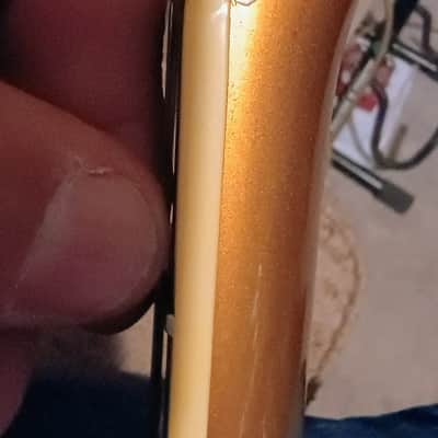Vintage 1997 Gibson Custom Shop Historic 1952 ES-295 Bigsby Gold Scotty Moore Elvis Danny Gatton image 11