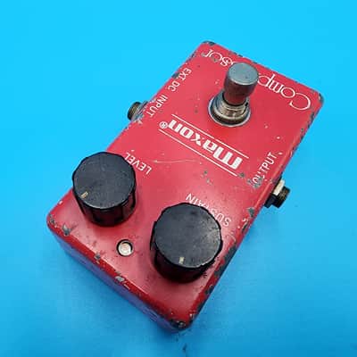 Vintage 80s Maxon Compressor CP-101 Guitar Effect Pedal Bass Sustain CP101 Photo image 9