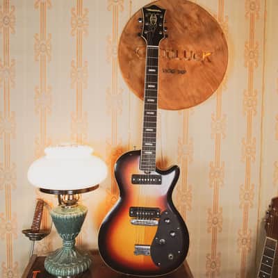 Musima Deluxe 25K GDR Rare Vintage Electric Guitar USSR Les Paul Melody Maker image 1