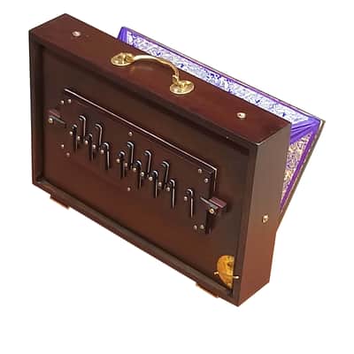 SHRUTI BOX~SIZE (15" X 10" X 3"~440 Hz~TEAK WOOD~SWAR PETI~CHANT~MANTRA~SHRUTI image 6