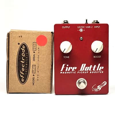 used Effectrode Fire Bottle, Excellent Condition with Box, Paperwork & Power Supply! image 1