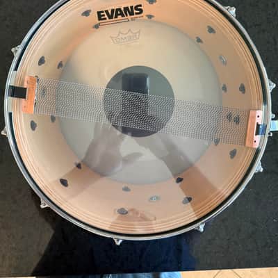 Pearl Eric Singer Signature Snare Drum - Silver Sparkle image 8