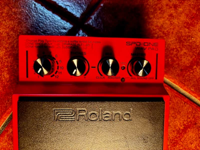 Roland SPD::One WAV Digital Pad as new with Box 2022 - Red image 1