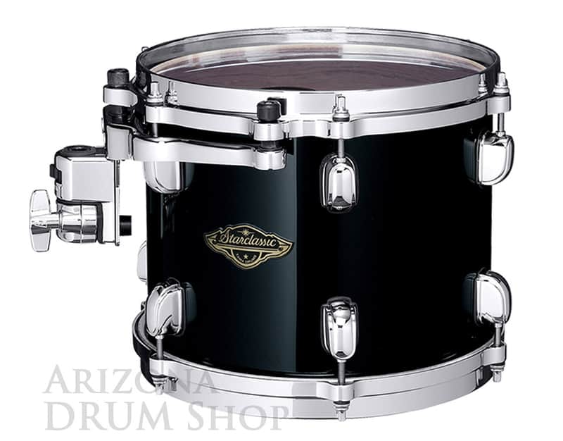 Tama WBST10R-PBK Starclassic Walnut/Birch 10x7" Rack Tom - Piano Blac image 1
