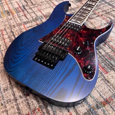 Ibanez RG653DX-TDF Prestige 2026 - Present - Transparent Deep Blue Flat image 2