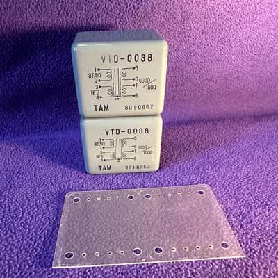 TAMURA TAM Radio VTD-0038 Output-transformers (Pair) ! Finest Marinair-style audio-transformers. Very rare! Tested and perfectly working! Usable as MC Step-up transformer ?! image 4