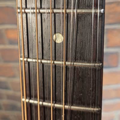 Vintage 1967 Epiphone FT-85 Serenader Natural w/ Original Chipboard Case image 5