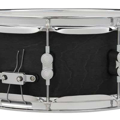 PDP Concept Series Black Wax Maple Snare, 5.5x14, Satin Black w/Chrome Hardware (PDSN5514BWCR) image 2