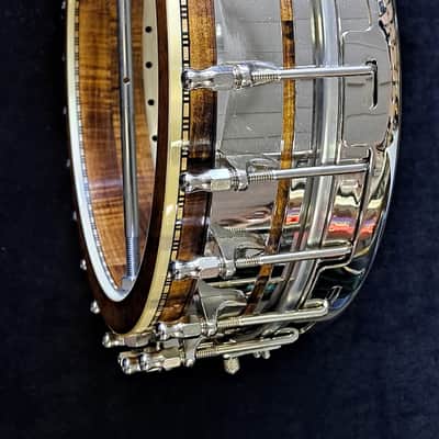 Wildwood Troubadour Open Back Banjo with Bracket Band & Superior Hard Case image 5
