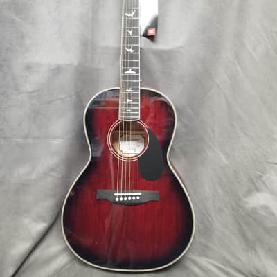 PRS SE P20E Tonare Parlor with Fishman Sonitone Pickup Fire Red Burst image 2