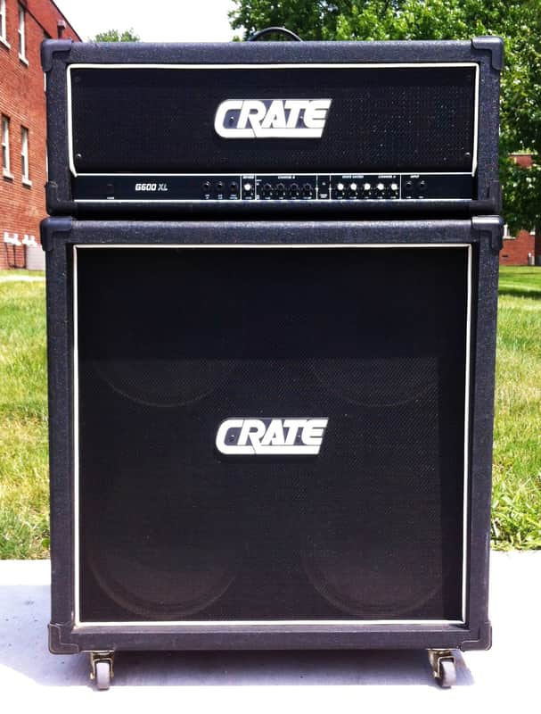 Crate G600XL 2-Channel Head + Crate GS412 Speaker Cabinet | Reverb